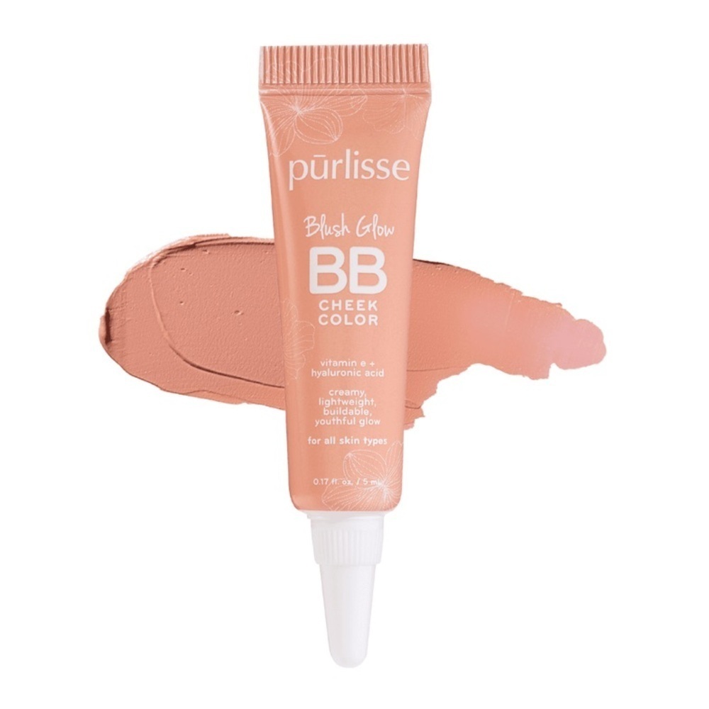pūrlisse COOL MAUVE Blush Glow BB Cheek Color | NEW | Travel Size | purlisse